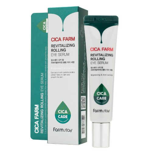 СЫВОРОТКА ДЛЯ ВЕК И ГЛАЗ CICA FARM REVITALIZING ROLLING EYE SERUM, 25мл 1FS3549 - фото 1198