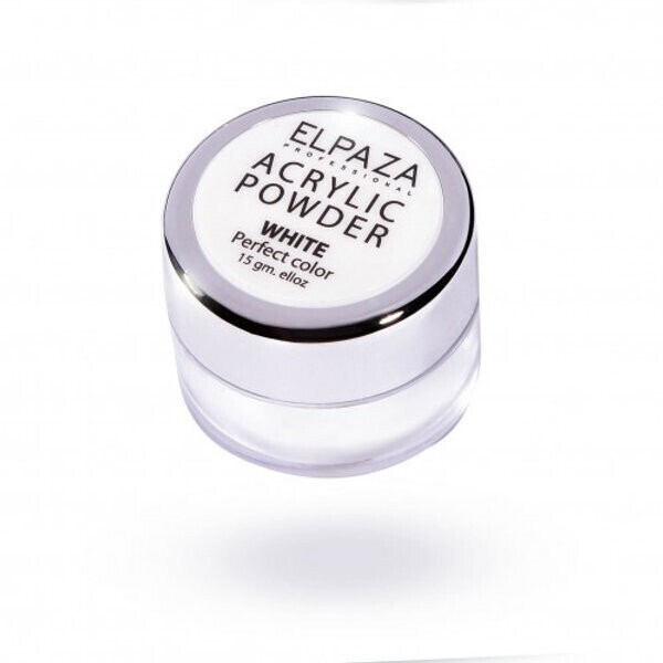 Elpaza acryl powder white 15г OPE-073 - фото 1124