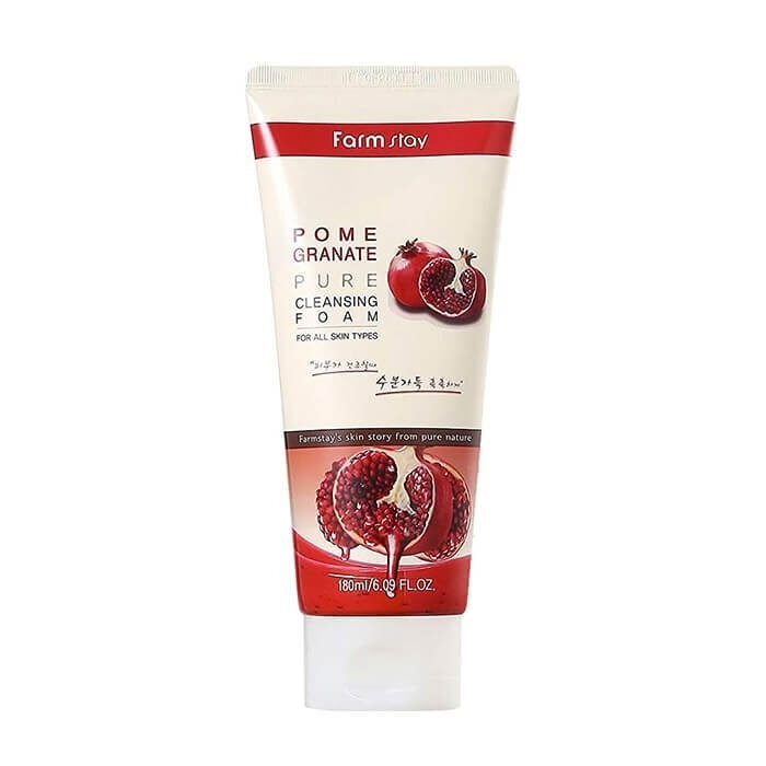 ПЕНКА ДЛЯ УМЫВАНИЯ POMEGRANATE PURE CLEANSING FOAM FARMSTAY 180 ML 1FS9618 - фото 1194