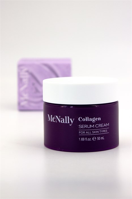 КРЕМ ДЛЯ ЛИЦА С КОЛЛАГЕНОМ COLLAGEN SERUM CREAM, 50 МЛ, MCNALLY 1MC5437 - фото 1373