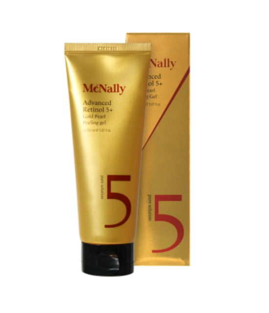 ПИЛИНГ-ГЕЛЬ С РЕТИНОЛОМ И ЖЕМЧУГОМ ADVANCED RETINOL 5+GOLD PEARL PEELING GEL, 150 МЛ, MCNALLY 1MC6298 - фото 1376