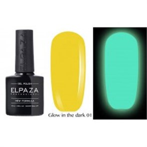 Гель-лак Elpaza glow in the dark 01, 10 мл OPE-025