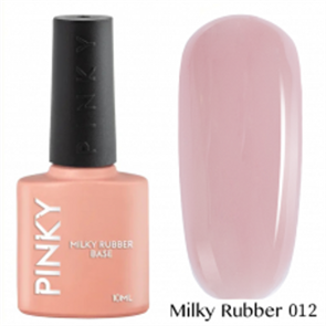 Камуфлирующая база Pinky rubber base milky 12,10мл OPE-066