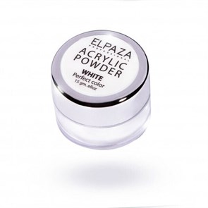 Elpaza acryl powder white 15г OPE-073