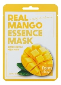 Маска для лица с экстрактом манго Real Mango Essence Mask Farmstay 1FS0553