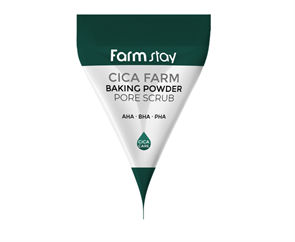 СКРАБ ДЛЯ ЛИЦА С ЭКСТРАКТОМ ЦЕНТЕЛЛЫ CICA FARM BAKING POWDER PORE SCRUB FarmStay 7г 1FS9066