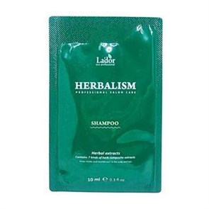 Пробник ШАМПУНЬ НА ТРАВЯНОЙ ОСНОВЕ HERBALISM SHAMPOO, 10 ML 1LD7110