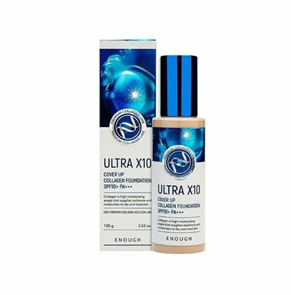 ТОНАЛЬНАЯ ОСНОВА С УЛЬТРАЗАЩИТОЙ ОТ СОЛНЦА 10 COVER UP COLL ULTRA XAGEN FOUNDATION SPF50+ PA +++ №21 1EGH1006